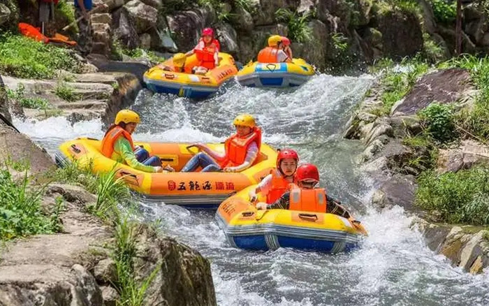 五龙源漂流